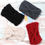 Thumbnail: Knitted Headbands Winter Warm Ear Warmers Bow Headband Chunky Crochet Turban