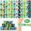 Thumbnail: Lorfancy 48 Pcs Dinosaur Slap Bracelets with Animal Design Kids Bracelets Snap B