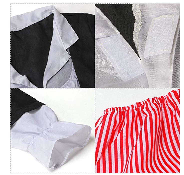 Thumbnail: LATOCOS 9 PCS Halloween costumes Pirate Costume Kids