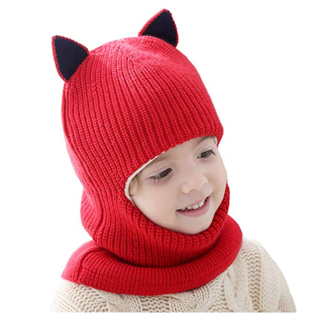 Kids Winter Hat Cat Ear Cap