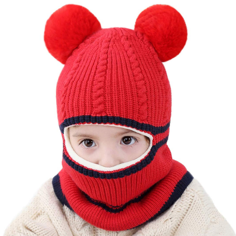 Thumbnail: Kids Winter Hat Cat Ear Cap