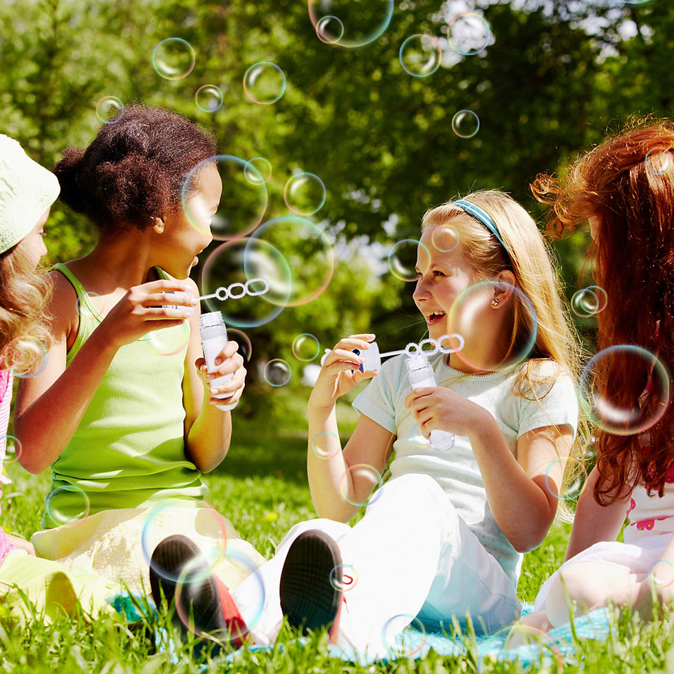 Thumbnail: Winrayk Astronaut Bubble Wands for Kids Space Party Favors, 24 Large Galaxy Bubb