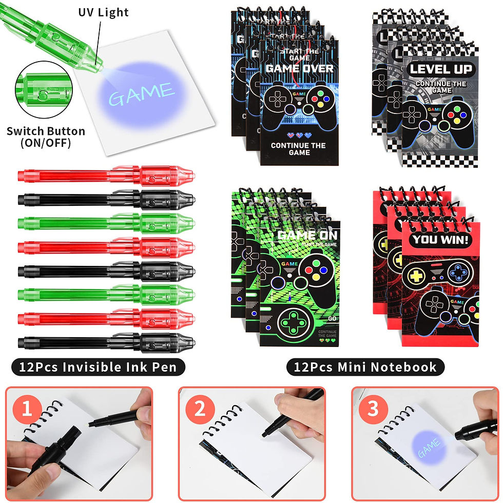 Thumbnail: Toyssa 74pcs Video Game Party Bag Fillers Gaming Party Favours