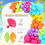 Thumbnail: 154Pcs Tropical Luau Balloons Arch Garland Kit Hawaiian Beach Party Decoration