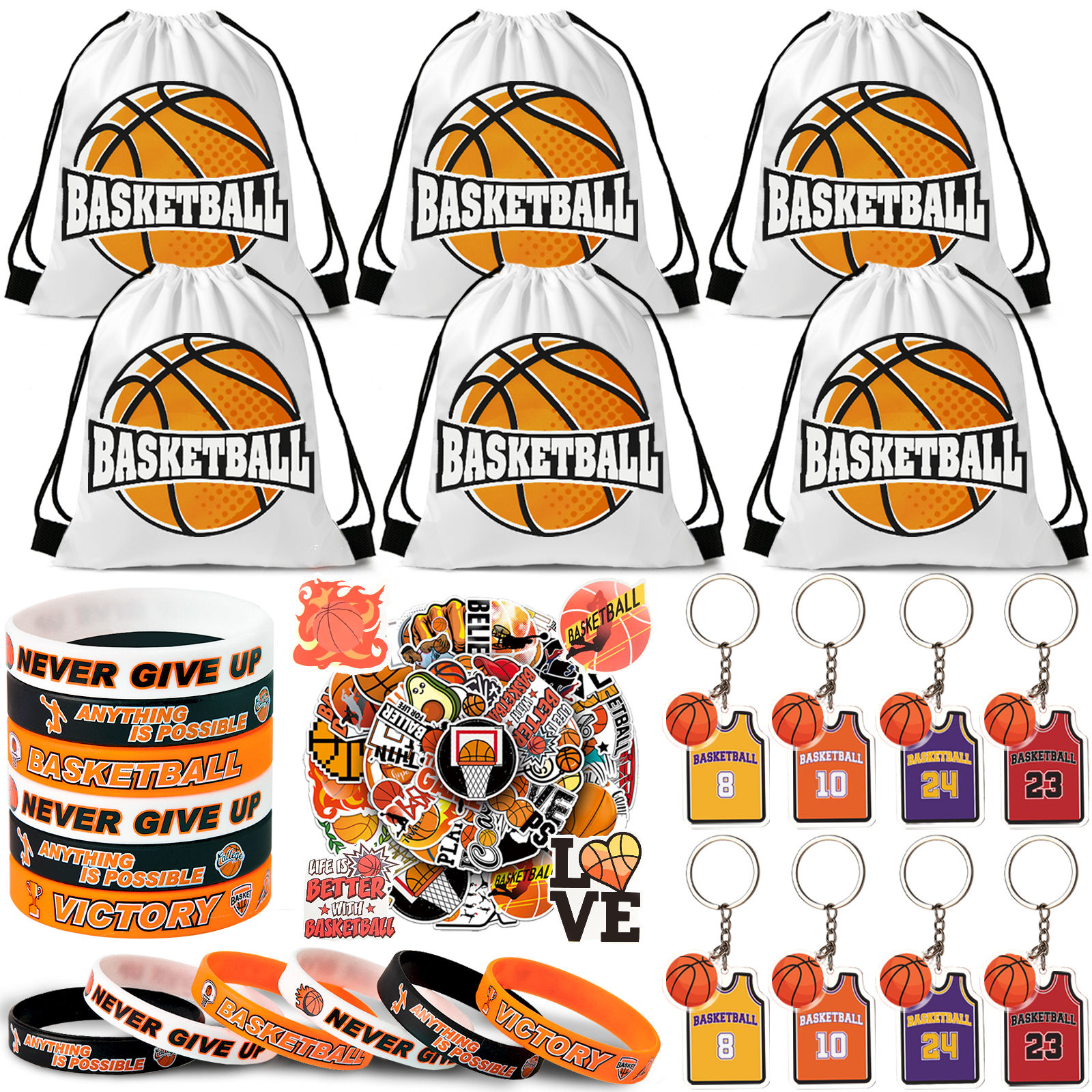 Tacobear Basketball Favours for Kids Boys