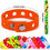 Thumbnail: 16 PCS Adjustable Silicone Wristbands