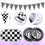 Thumbnail: 130Pcs Monster Truck Birthday Decorations Truck Theme Balloon Garland Arch Kit w