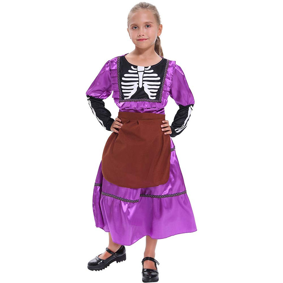 Kids Dress up Costume Coco Great Grandmother (Size S)