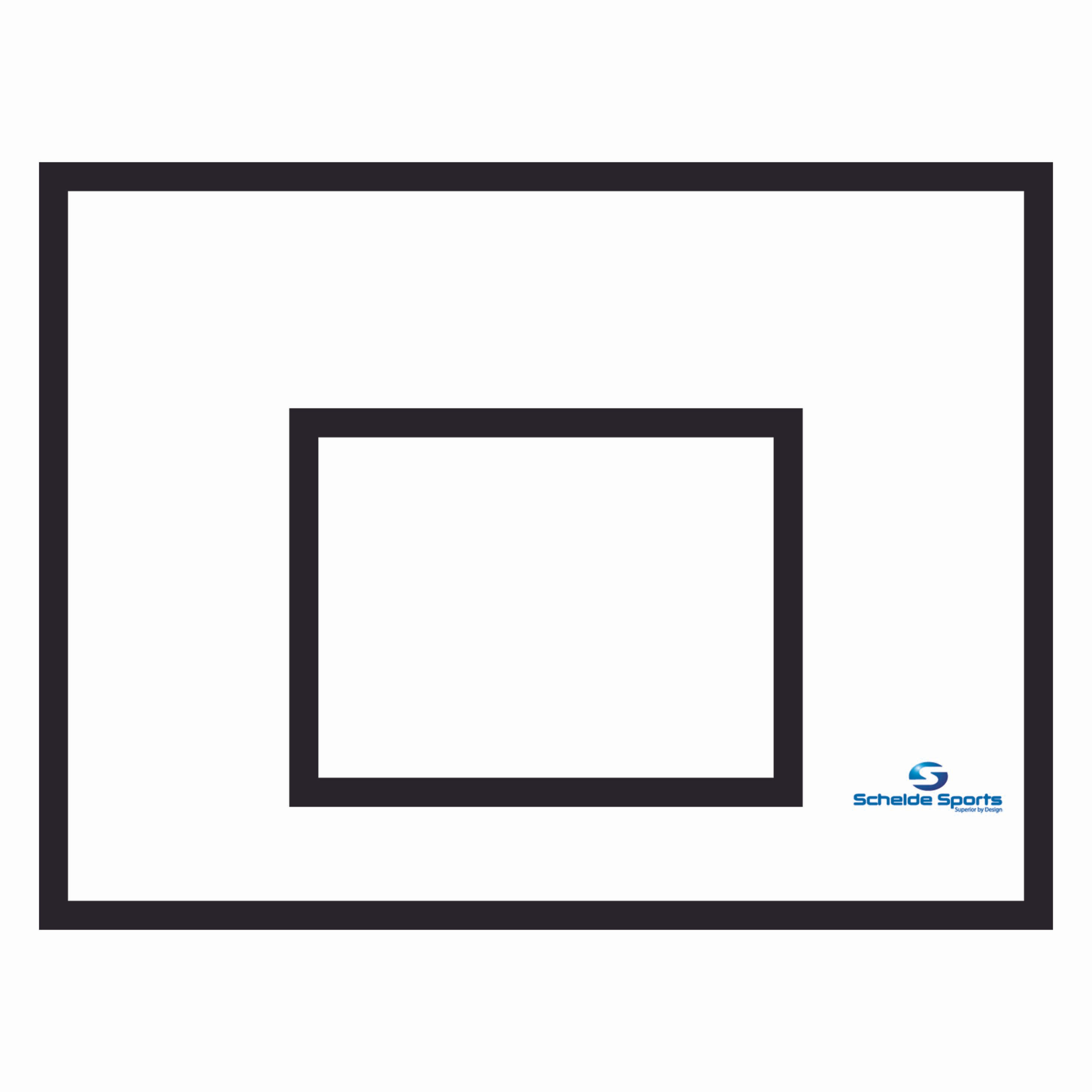 Wooden Basketball Backboard – 120x90 cm