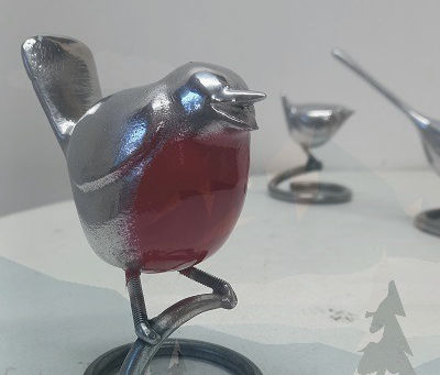 Christmas Robins in a bag