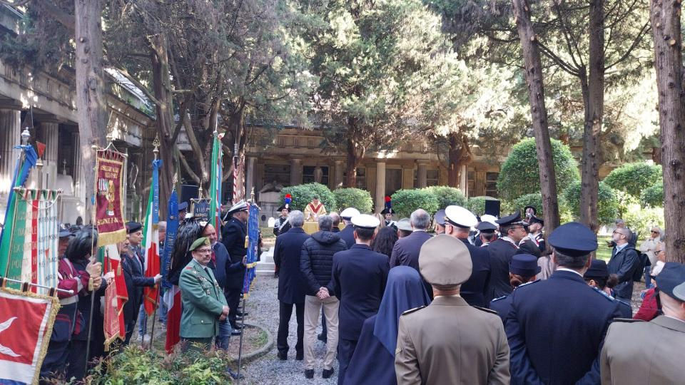 Celebrazione dell'81° anniversario della Liberazione d'Italia