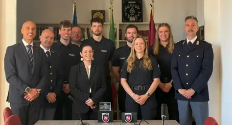 Roma: corso dedicato agli allievi della Polizia tedesca della Bassa Sassonia