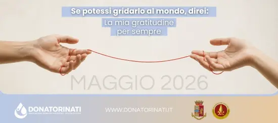 Donazioni di sangue: le date di maggio