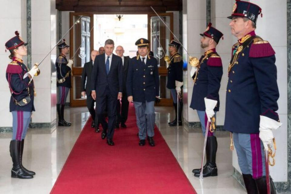 Cerimonia di Commemorazione dei defunti.