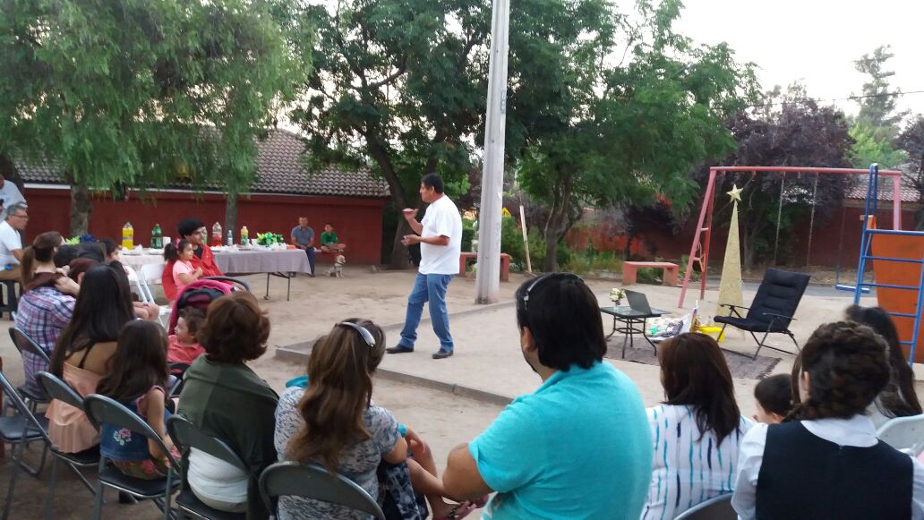 Compartiendo con vecinos de Villa Parque Las Mercedes