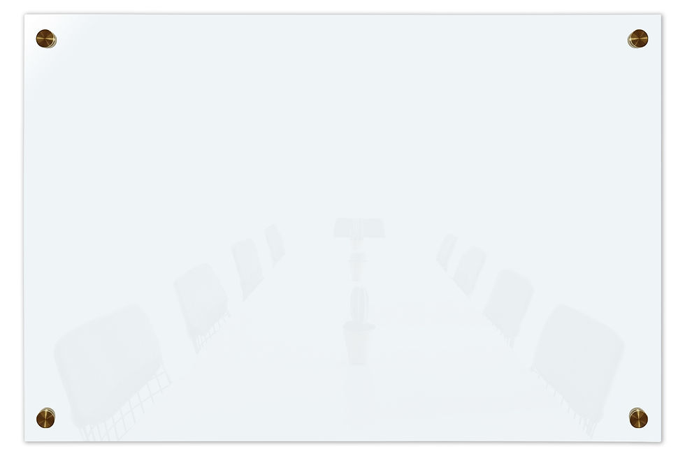 תמונה ממוזערת: לוח זכוכית שקוף קטן