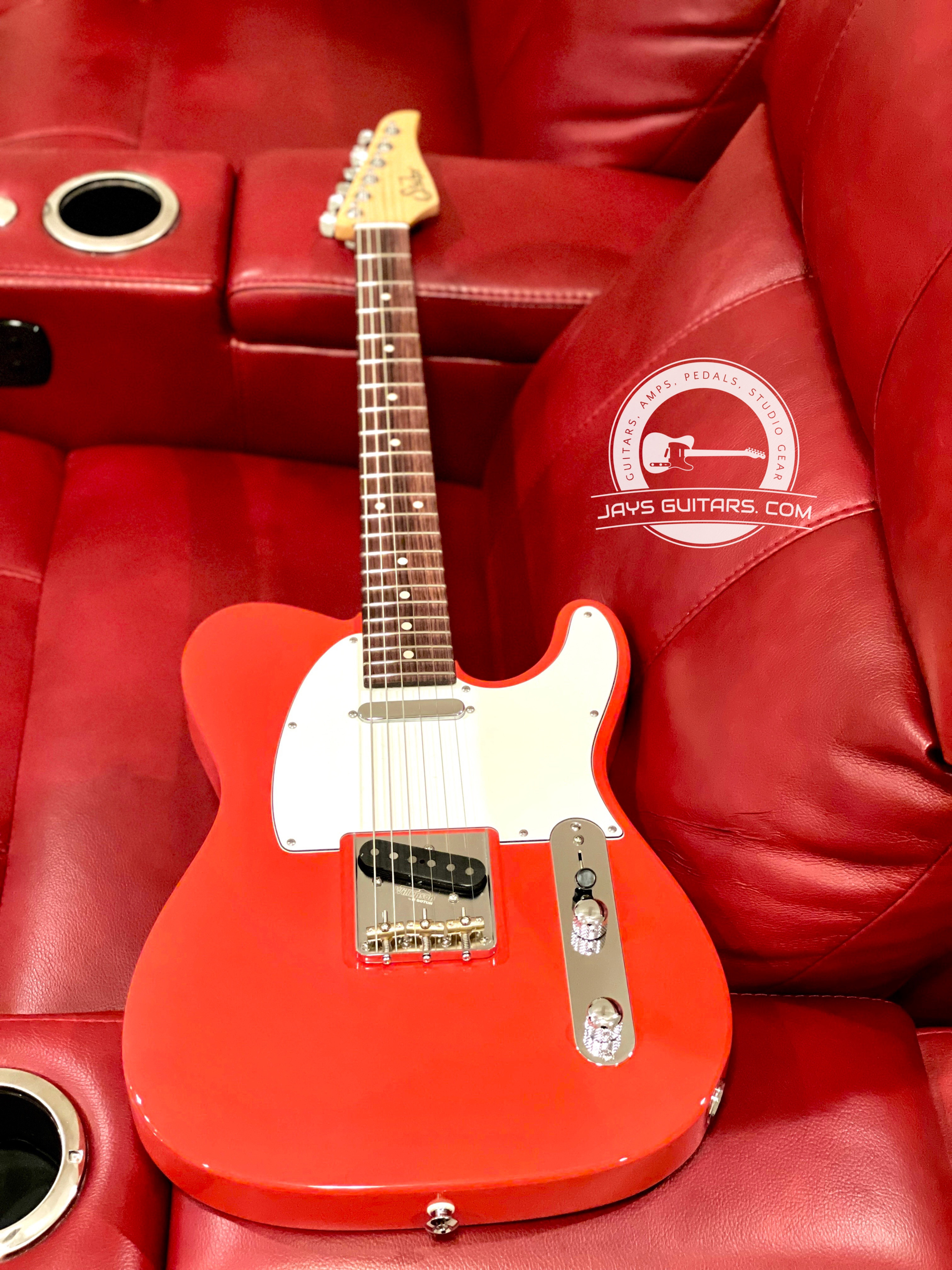 Suhr Classic T Custom, Fiesta Red (Rare)