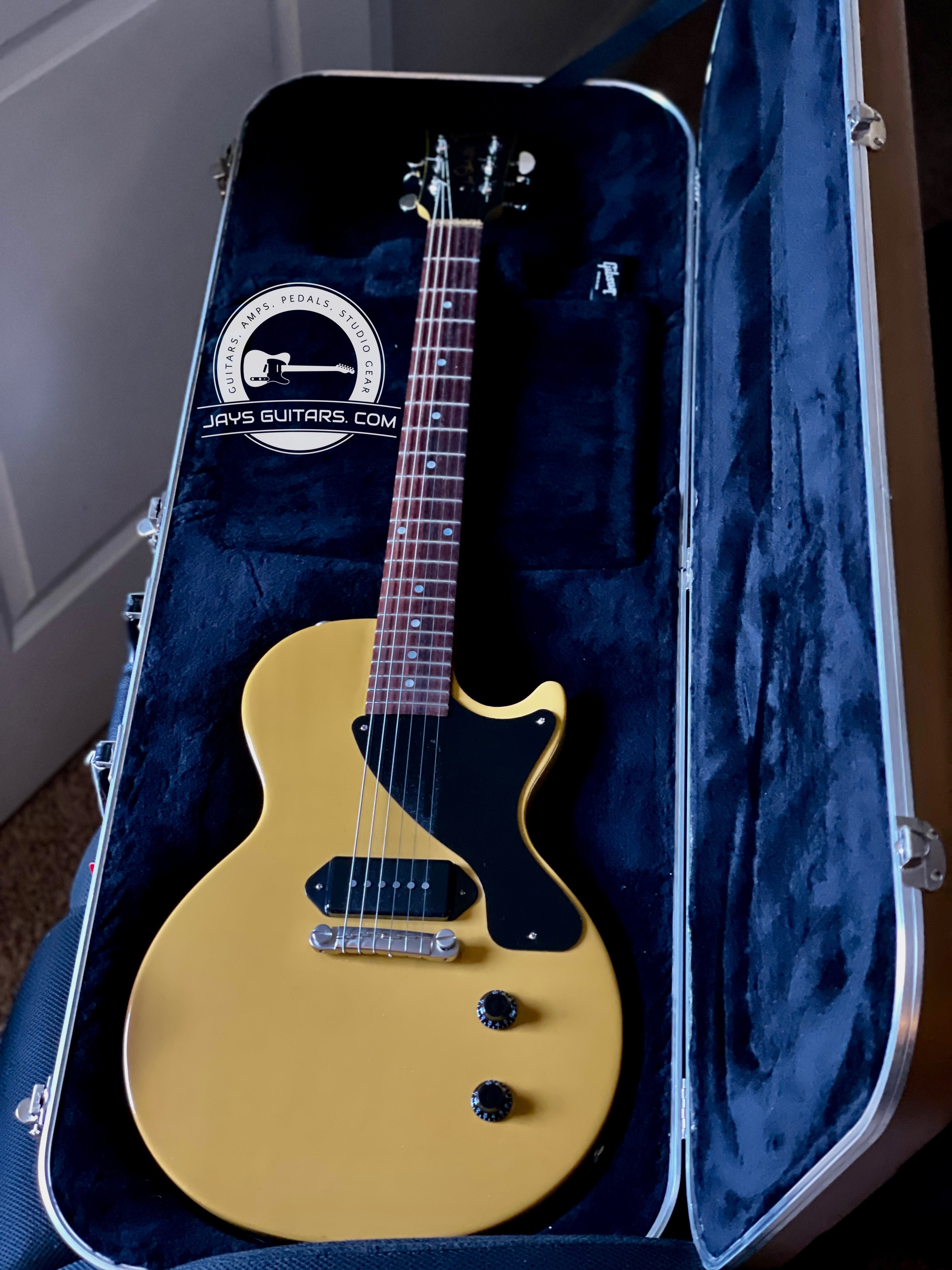 Gibson Les Paul Jr 100th, TV Yellow, Hardshell Case