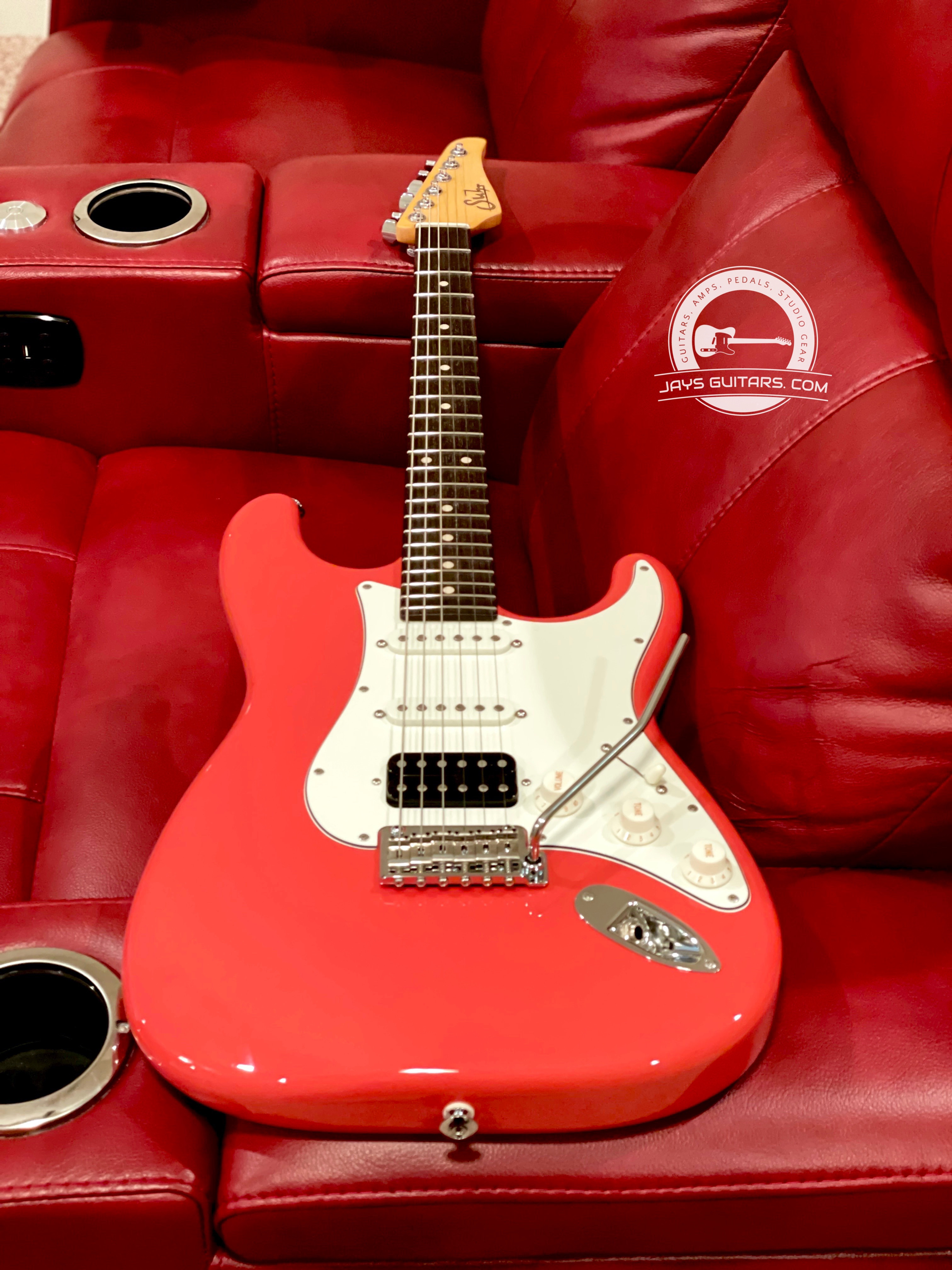 Suhr Classic Pro S Fiesta Red Hardshell Case