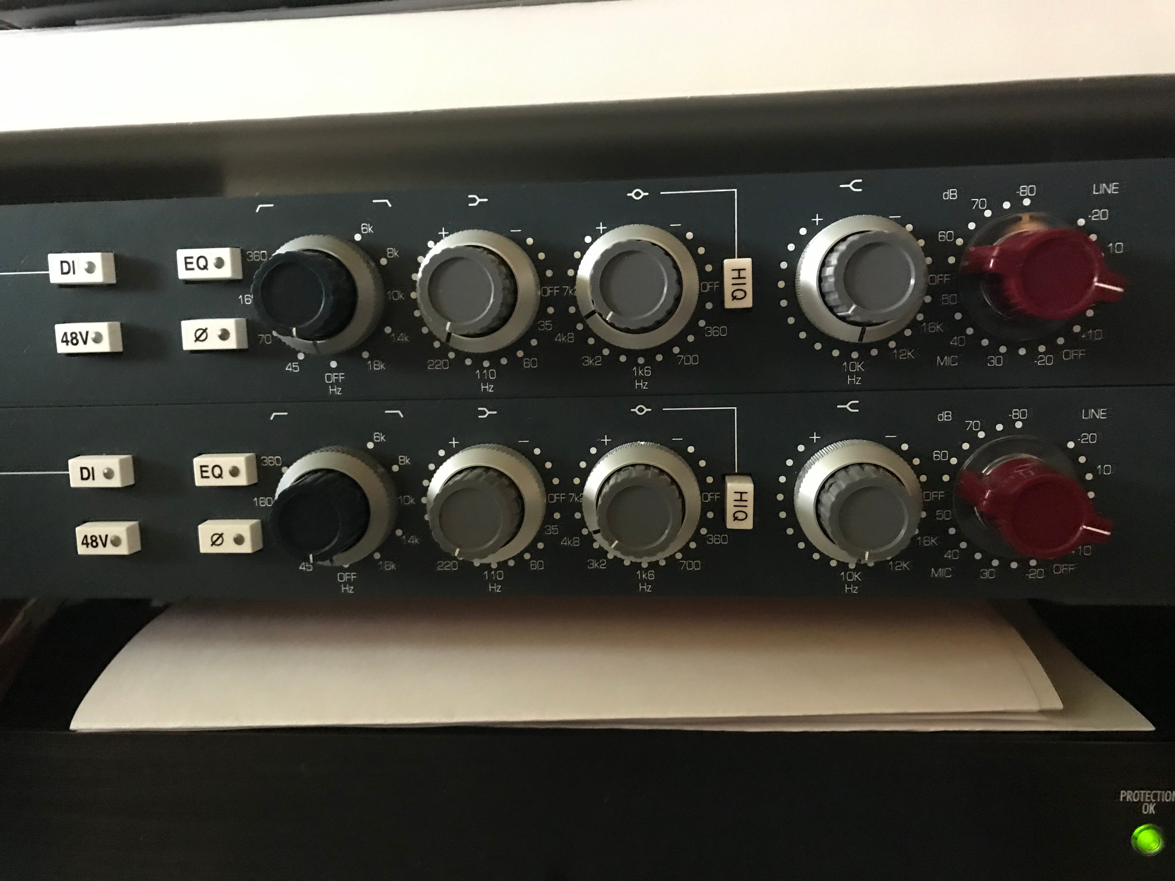 BAE 1084 Mic Pre Eq Stereo Pair, Sold, more on the way.