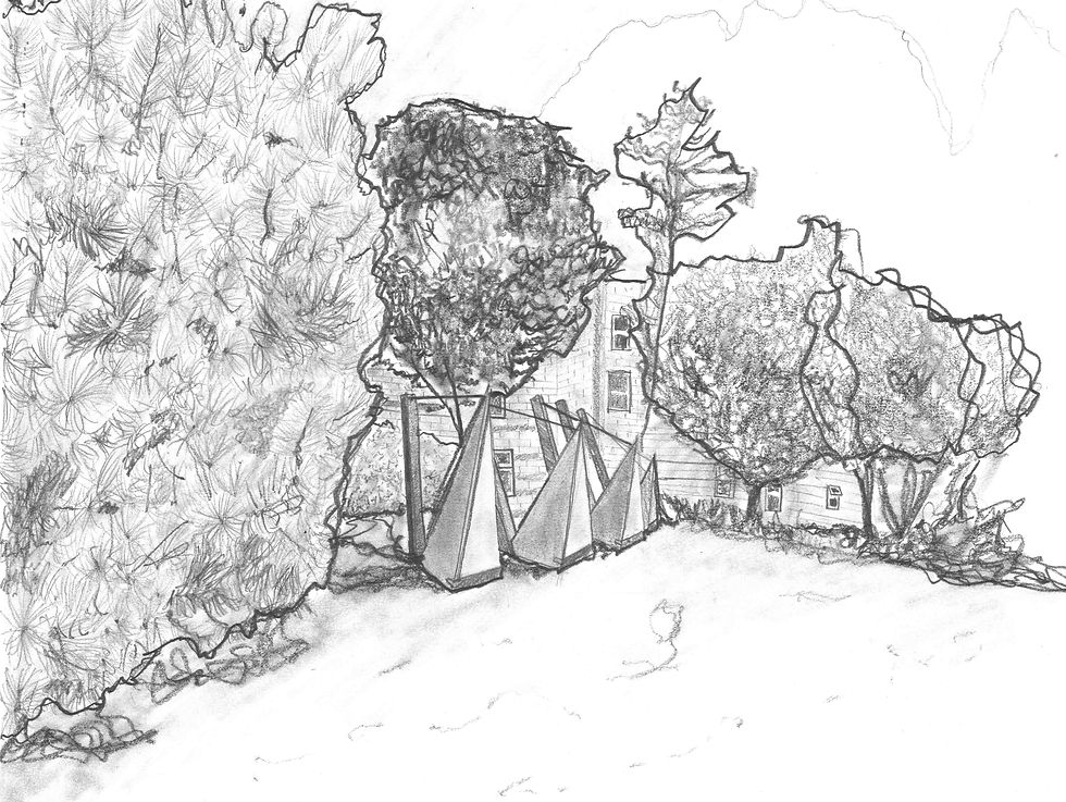 Design Sketch of Sculpture