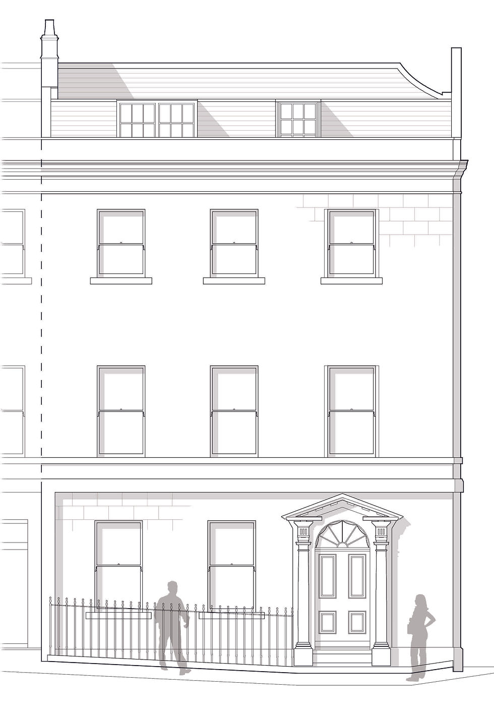 Survey- Front Elevation