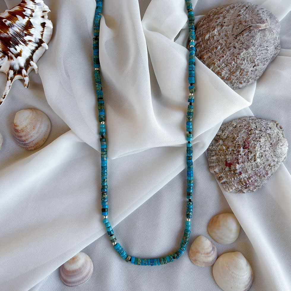 Turquoise Stones Necklace
