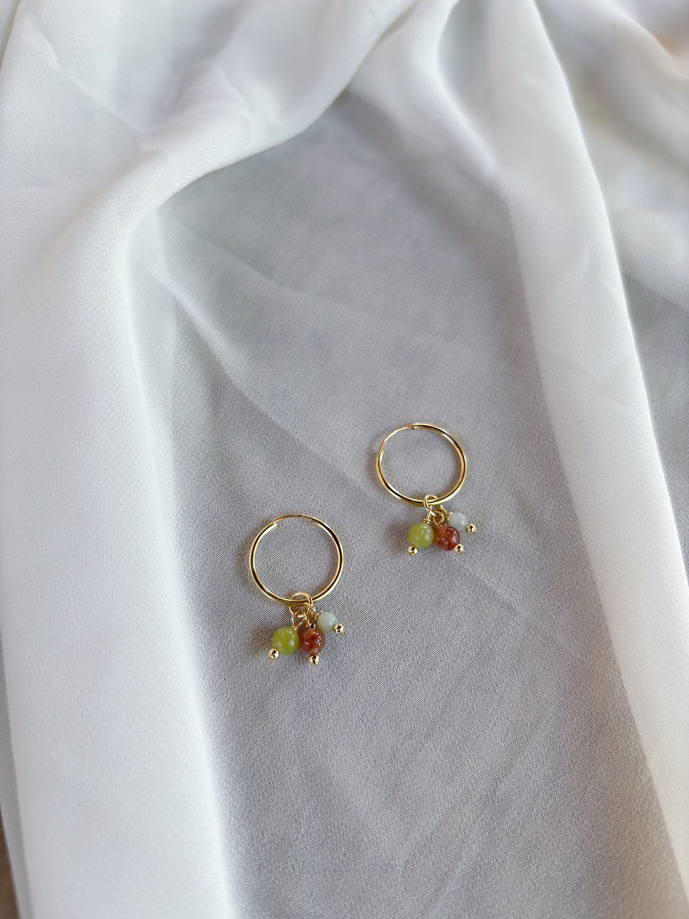 תמונה ממוזערת: Goldfield Tricolor Earrings 