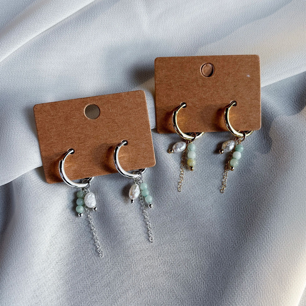 תמונה ממוזערת: Light Blue Earrings 