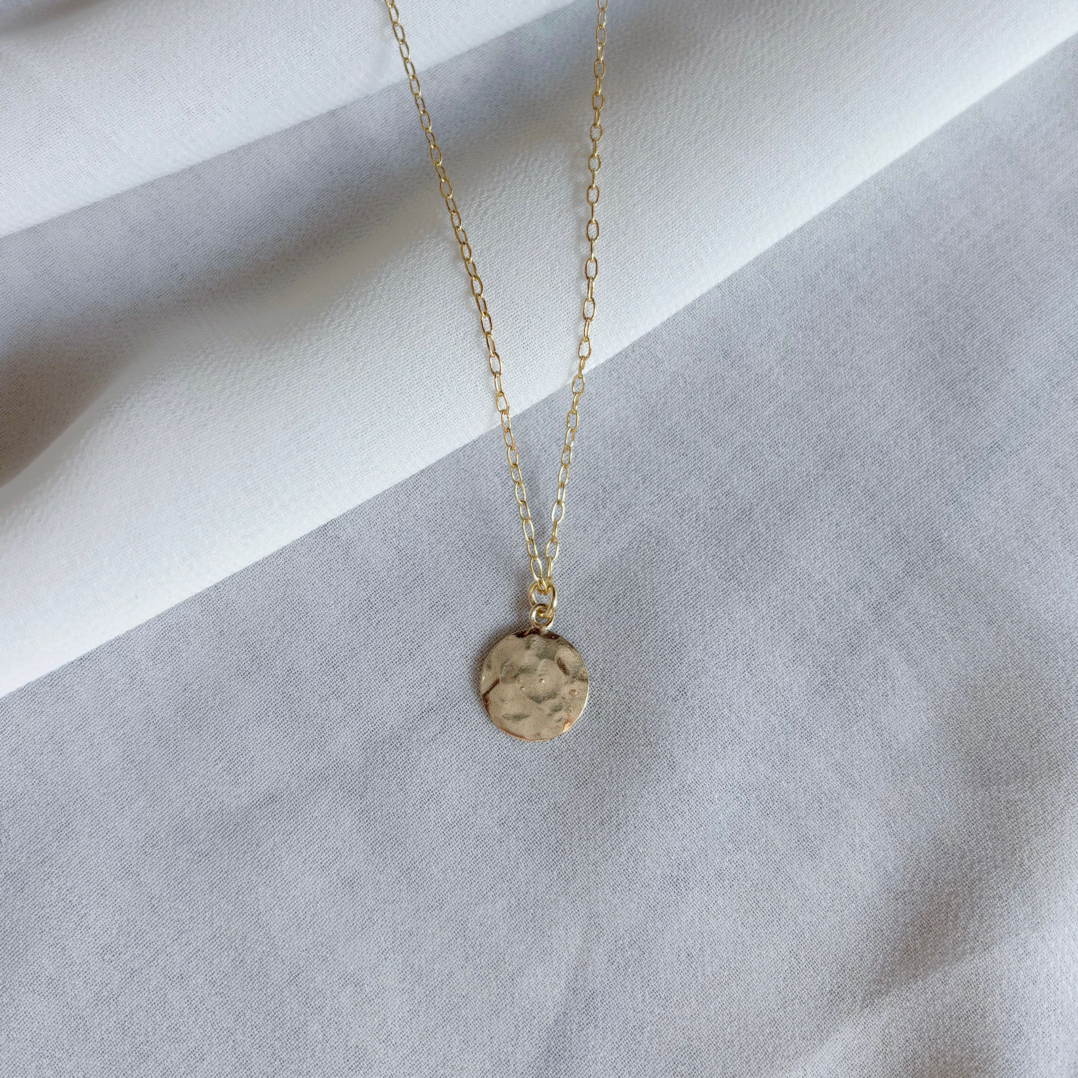 Gold Circle Necklace