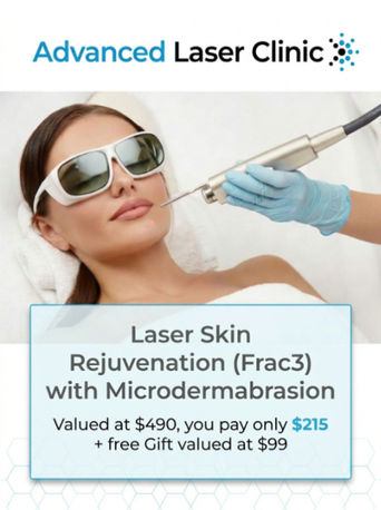Frac3 Laser Treatment on face