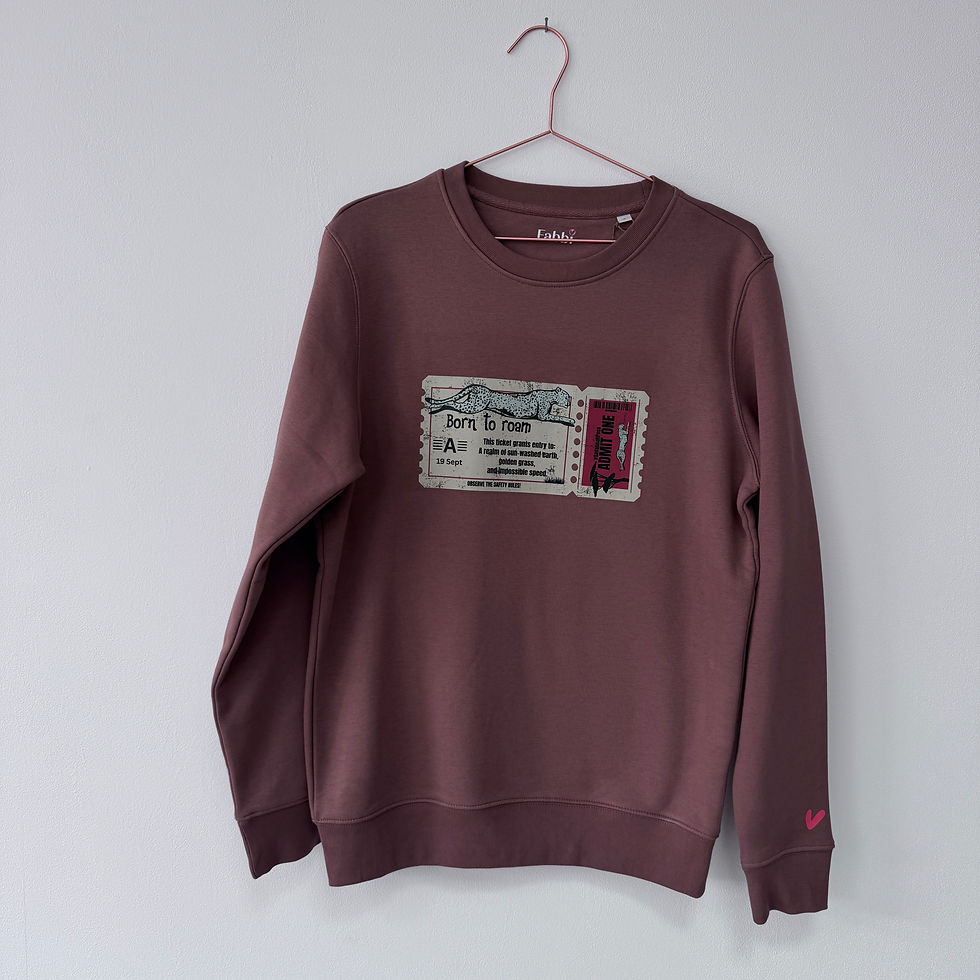 Thumbnail: Born to roam sweater