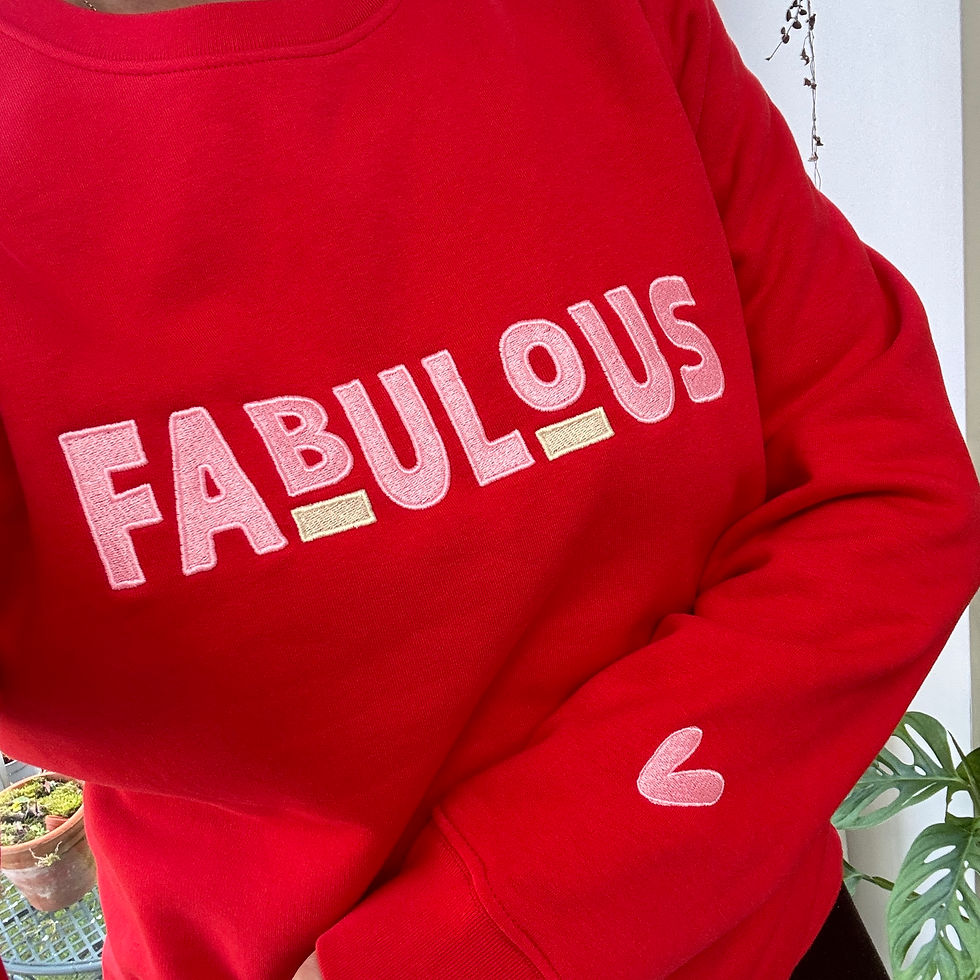 Thumbnail: Red Fabulous sweatshirt