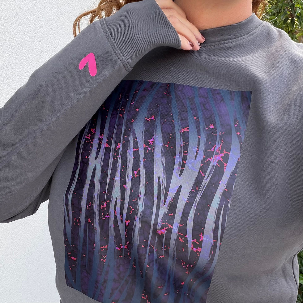 Thumbnail: Zebra Stripes Sweatshirt
