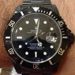 #rolexsubmariner with some modifications