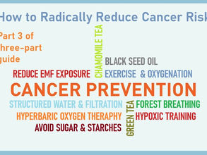 How to Radically Reduce Cancer Risk - Part III