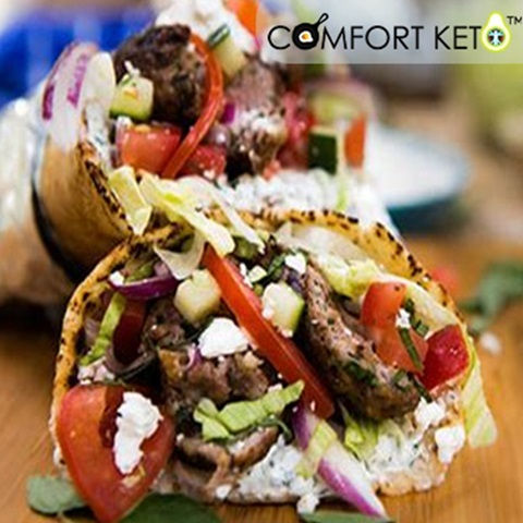 Chef Janine honors this legacy with her keto gyro wrap: A true gastronomic tribute to Ottoman Empire's eastern Mediterranean tradition, in refined ketogenic form. šæš„š„