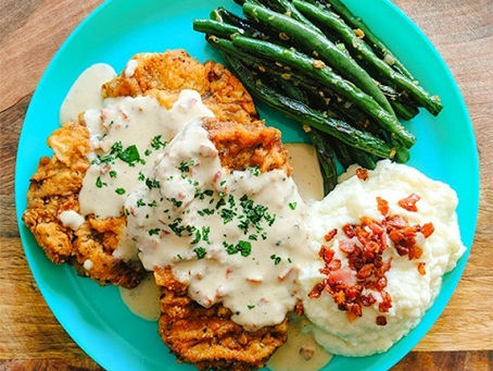 🍽️🥩🍳 Keto Chicken Fried Steak — The Clean, Southern Comfort You Crave
