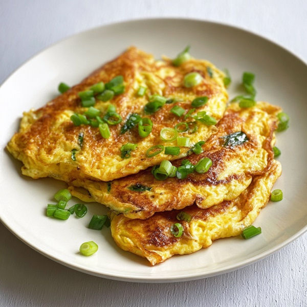 Cantonese-style egg foo yung