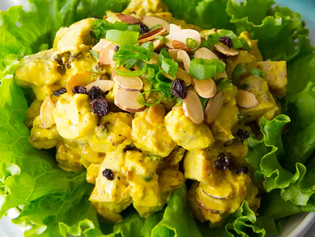 Featuring The "Whole Foods" Style Curry Chicken Salad
