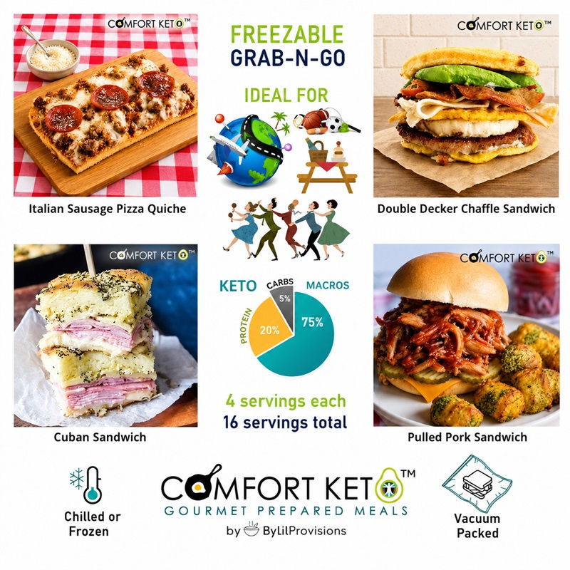 Summer 2026 Freezable Grab-n-go Menu