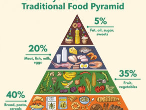 What's Wrong With The Carbohydrate-Dominant Traditional Food Pyramid?