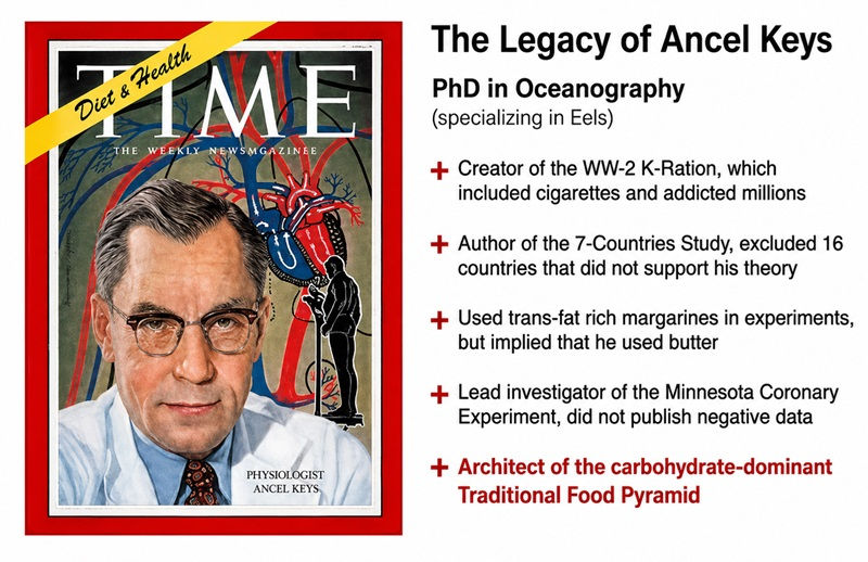 Ancel Keys: The Oceanographer Who Started the Chronic Illness Epidemic