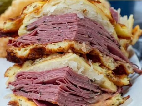 🥪 Chef Janine's Comfort Keto Reuben Revival