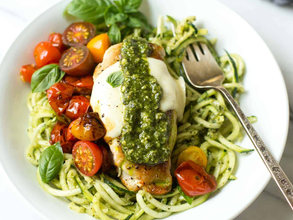 🍅🌿 The Keto Renaissance of an Italian Classic: Pesto Chicken Caprese by Chef Janine