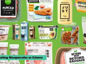 Fake Food Series: 🌱 The Plant-Based Deception: When Marketing Masquerades as Science 🚫🥦
