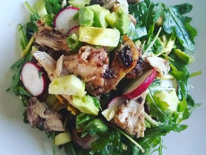 Ignite & Nourish: Thermogenic Jerk Chicken Salad