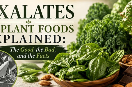 💎 Oxalates in Plant Foods Explained: The Good, the Bad, and the Facts