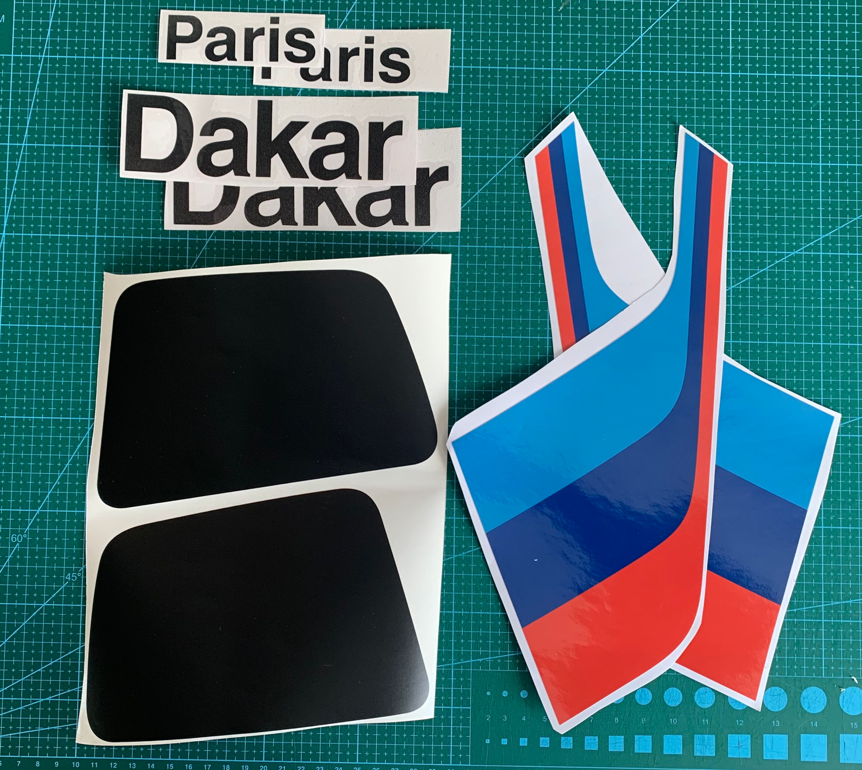 BMW R 80 GS Paris - Kit résérvoir