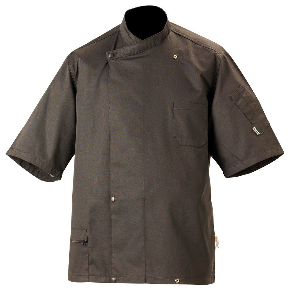 Tunic Black With StayCool System Back and Short Sleeves